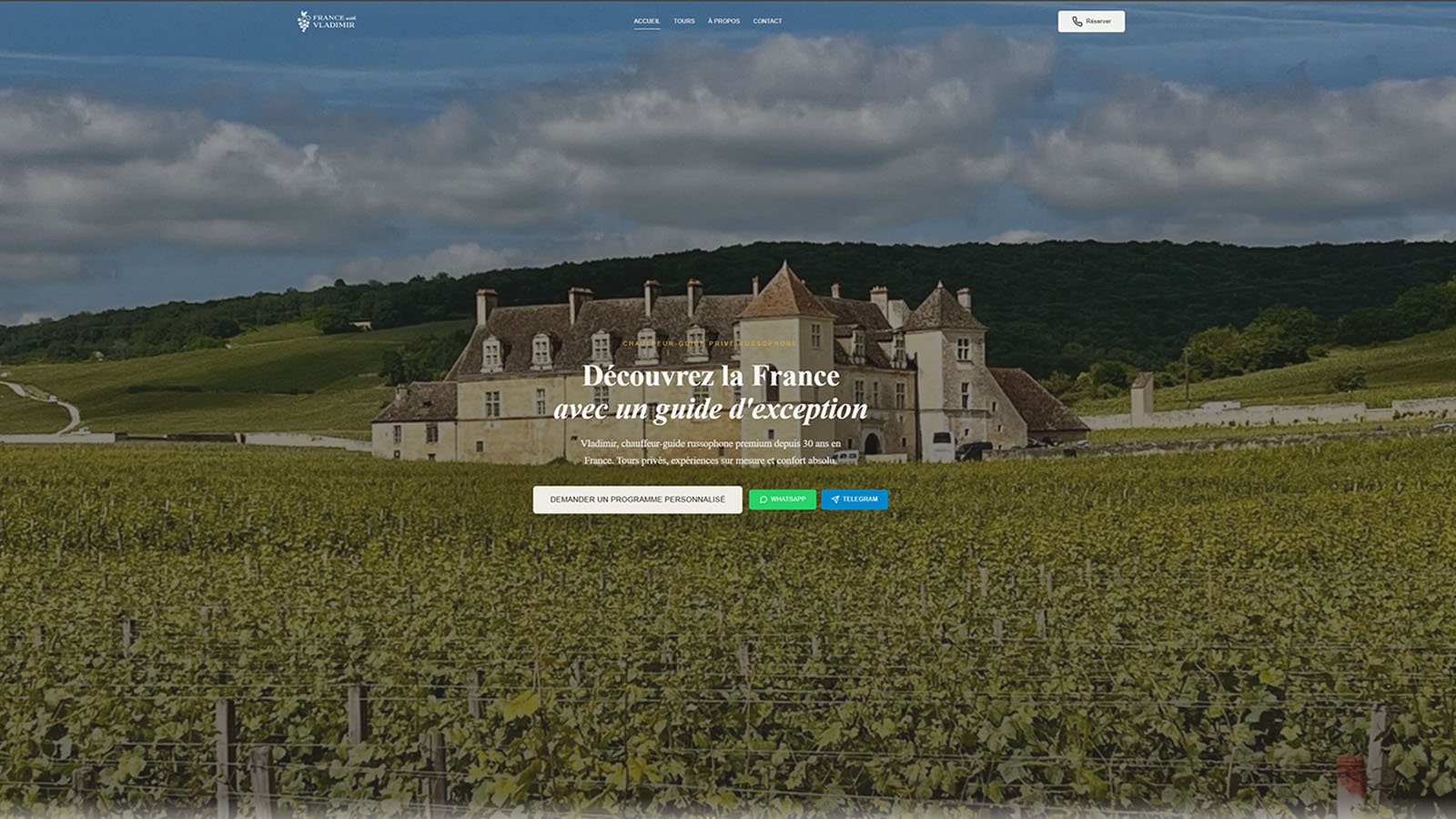 France with Vladimir — guide privé international