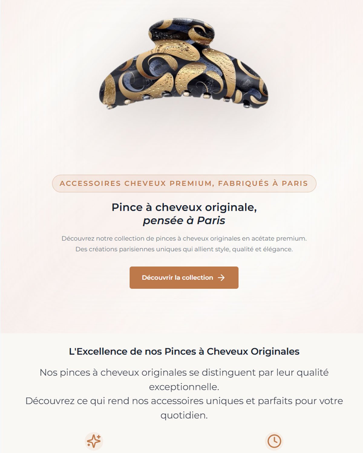 ClawMeUp — site e-commerce premium