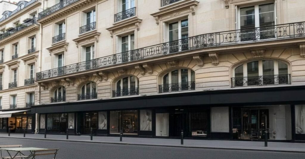 Façade parisienne illustrant l'importance d'adapter la création de site internet Paris à chaque arrondissement